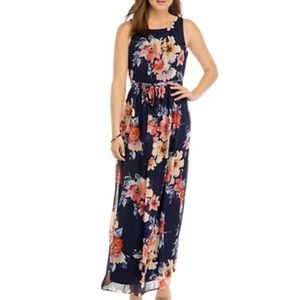 NEW Yessica Floral Print Maxi Dress BLACK Summer Holiday Dress Size 6-18  Clothes, Shoes u0026 Accessories Fashion YA9926633